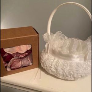 Flower Girl Basket & Petals